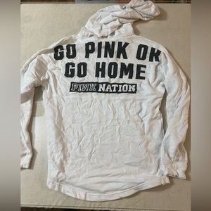 Victoria’s Secret pink sweatshirt